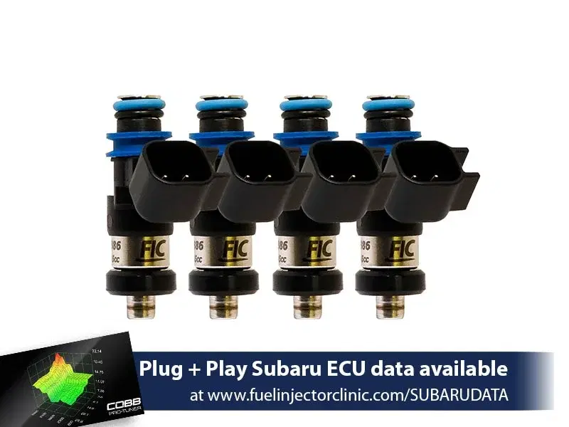 1000cc FIC Injector Set for Subaru BRZ (High-Z) -