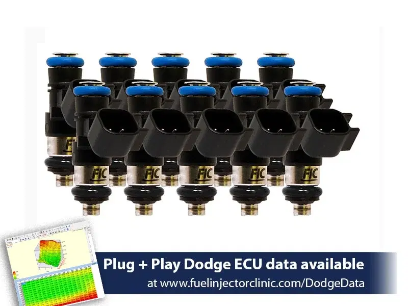 1000cc FIC Injector Set for Dodge Viper ZB1 ('03-'06) -
