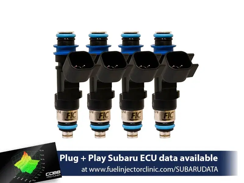 1000cc FIC Top-Feed Converted Subaru Sti ('04-'06) Legacy GT ('05-'06) Injector Set (High-Z) -