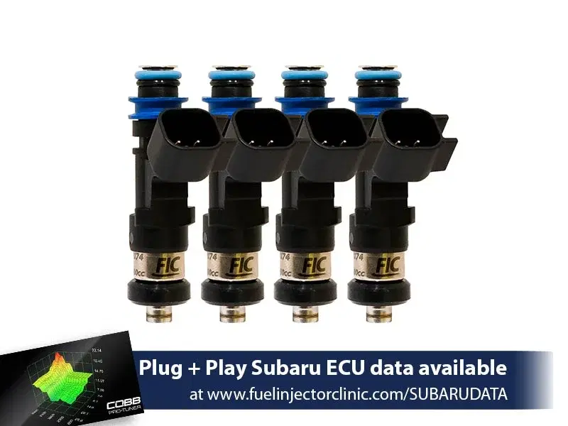 1000cc Subaru WRX('02-'14)/STi ('07+) Injector Set (High-Z) -