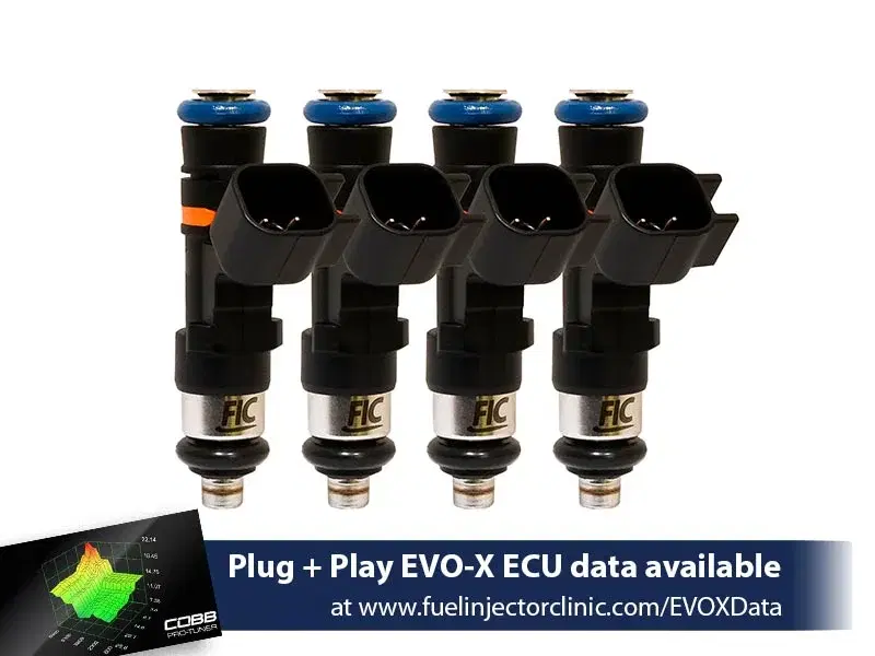 1000cc FIC Mitsubishi Evo X Injector Set (High-Z) -
