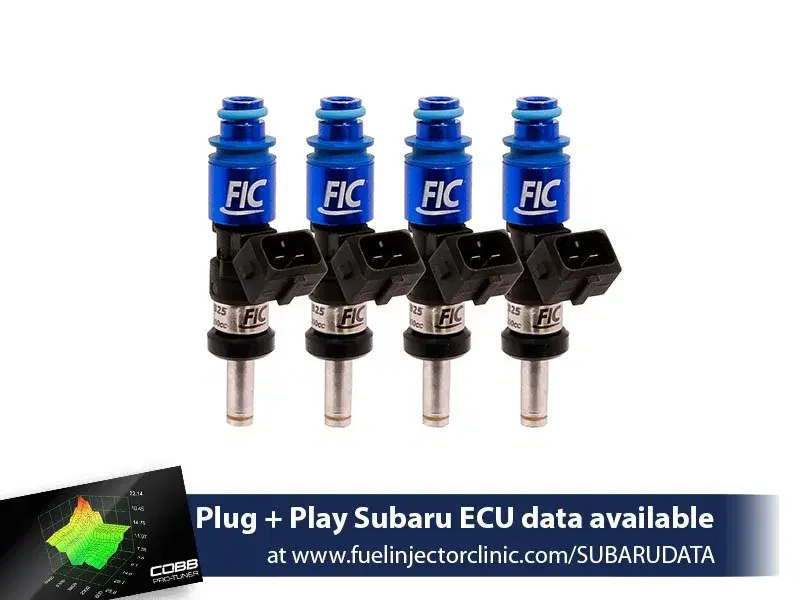 1200cc (Previously 1100cc) Subaru WRX('02-'14)/Sti ('07+) Injector Set (High-Z) -