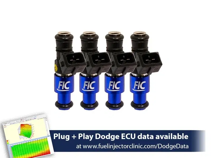 1200cc (Previously 1100cc) FIC Dodge SRT-4 Injector Set (High-Z) -