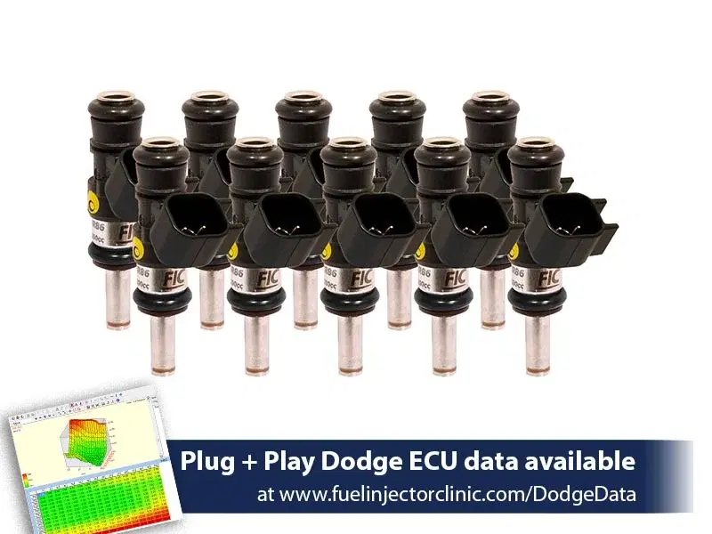 1440cc FIC Injector Set for Dodge Viper ZB1 ('03-'06) -