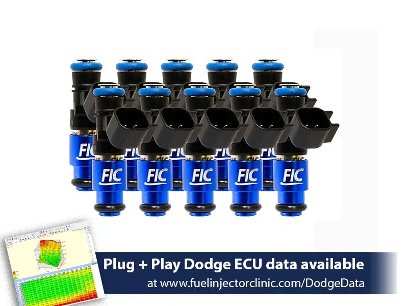 1650cc FIC Injector Set for Dodge Viper ZB2 ('08-'10) VX1 ('13-'17) -