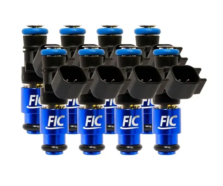 1650cc (160 lbs/hr at 43.5 PSI fuel pressure) FIC Injector Set for Ford Shelby GT500 (2007-2014) / Ford GT40 (2005-2006)(High-Z) -