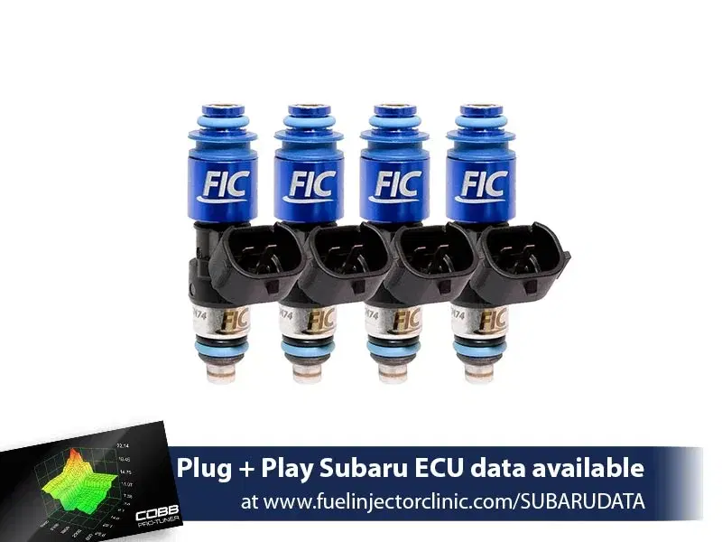 2150cc FIC Top-Feed Converted Subaru Sti ('04-'06) Legacy GT ('05-'06) Injector Set (High-Z) -