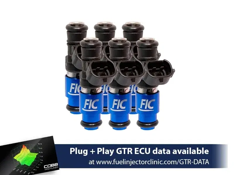 2150cc FIC Nissan R35 GT-R Injector Set (High-Z) -