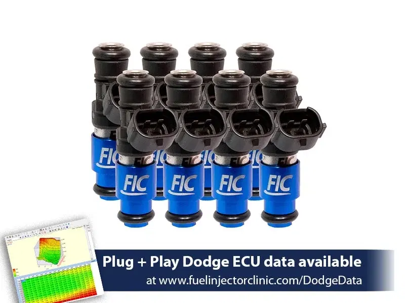 2150cc (240 lbs/hr at OE 58 PSI fuel pressure) FIC Injector Set for Dodge Hemi SRT-8, 5.7 (High-Z) -