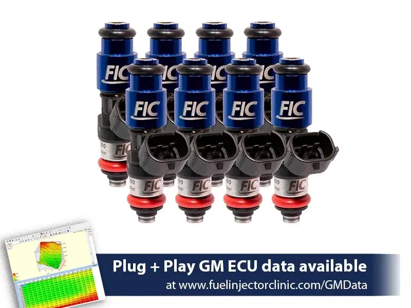 2150cc (240 lbs/hr at OE 58 PSI fuel pressure) FIC Injector Set for LS2 engines (High-Z) -