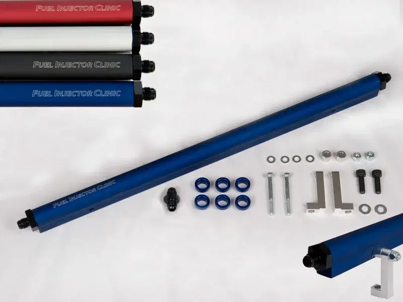 Toyota Supra 2JZ-GTE Fuel Rail -6 Fittings Both Sides -