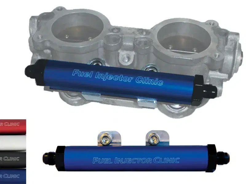 Subaru WRX ('02-'14) and STi ('07+) Fuel Rails With -6 Fittings -