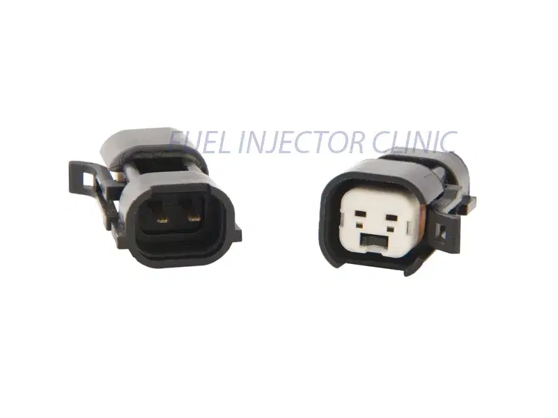 Set of 4 US Car/EV6 Hard (female) to Denso (male) injector plug adaptors -